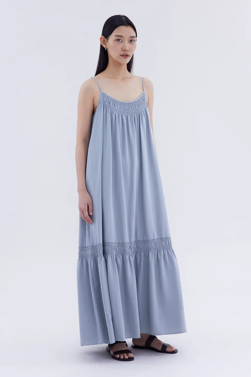ذا اديتورز ماركت Tarelle Smock Panel Dress