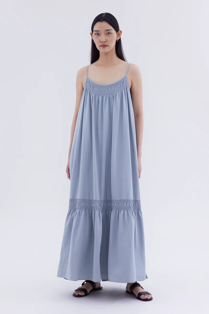 ذا اديتورز ماركت Tarelle Smock Panel Dress