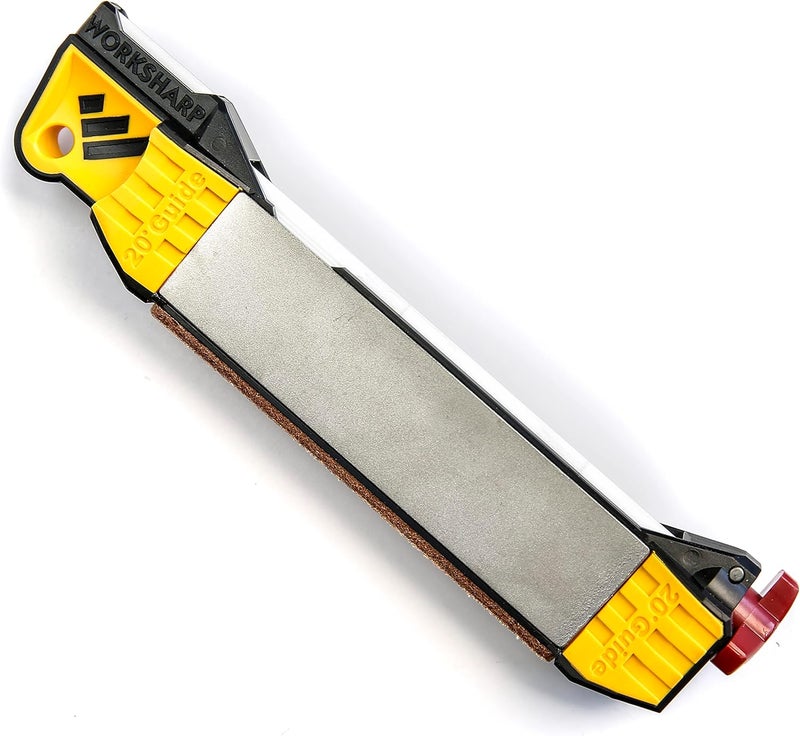 Work Sharp مُشَحّذ ميداني مُوجَّه، أداة مُشَحّذ سكاكين سفر مدمجة - Image 1