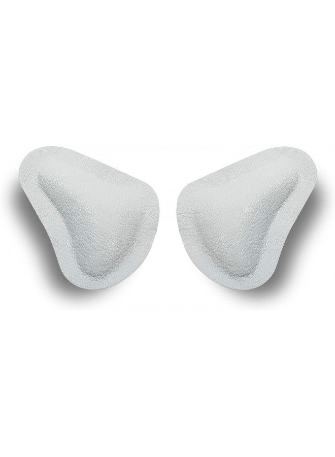 Pedag T-Form | German Made | Metatarsal Foot Pads for Pain Relief | Anatomically Correct | Vegetable Tan Leather | Self Adhesive | White | Size Small, Fits W 5-7 | 1 Pair - Image 1