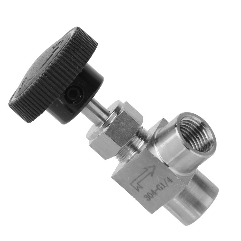 High Pressure Stainless Steel Needle Valve: 3 Optional Sizes, Durable Rust-resistant - Precision BSPP Female Thread, Leak-free Seal Angle Needle Valve for Industrial Plumbing Gas Line Media Transmissi - Image 4