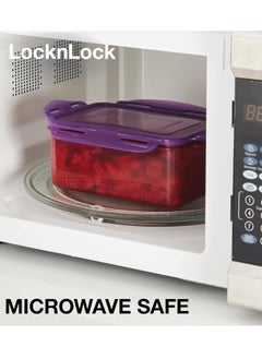 LOCK & LOCK LocknLock Eco-Friendly 1L Airtight Rectangular Food Container - Microwave, Freezer, and Dishwasher Safe  - Image 4