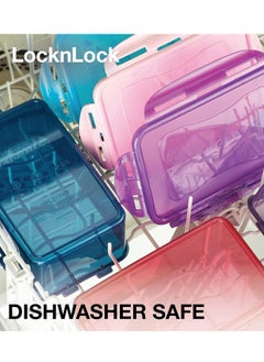 LOCK & LOCK LocknLock Eco-Friendly 1L Airtight Rectangular Food Container - Microwave, Freezer, and Dishwasher Safe  - Image 5