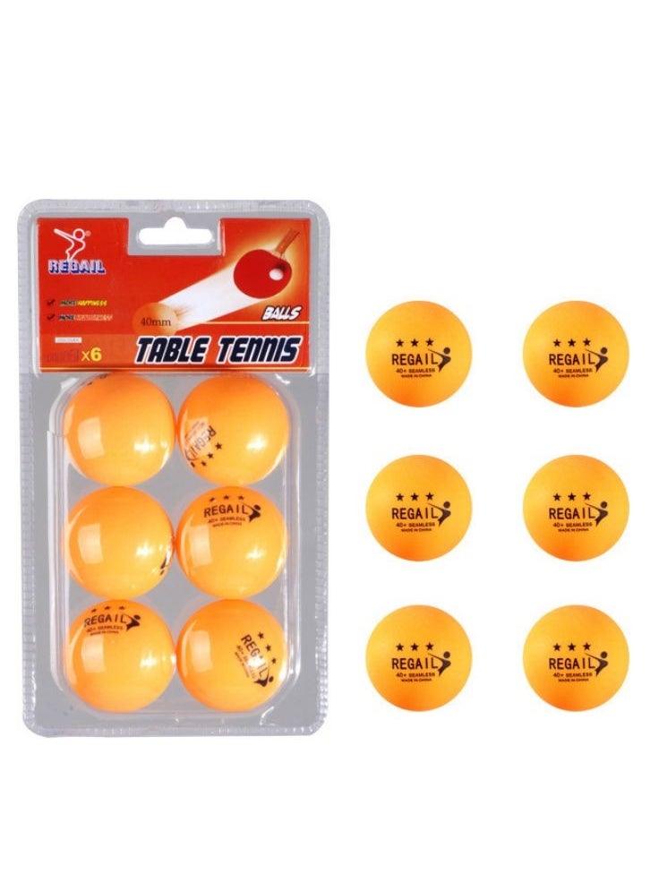 REGAIL 12Pcs Table Tennis Set White/Yellow  - Image 3