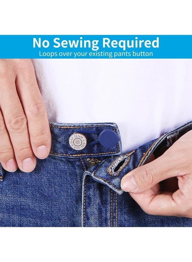 12PCS on Extenders , Pants Waist on Extender for Women Men, 3 Colors Pant Waistband Expander-18mm - Image 5