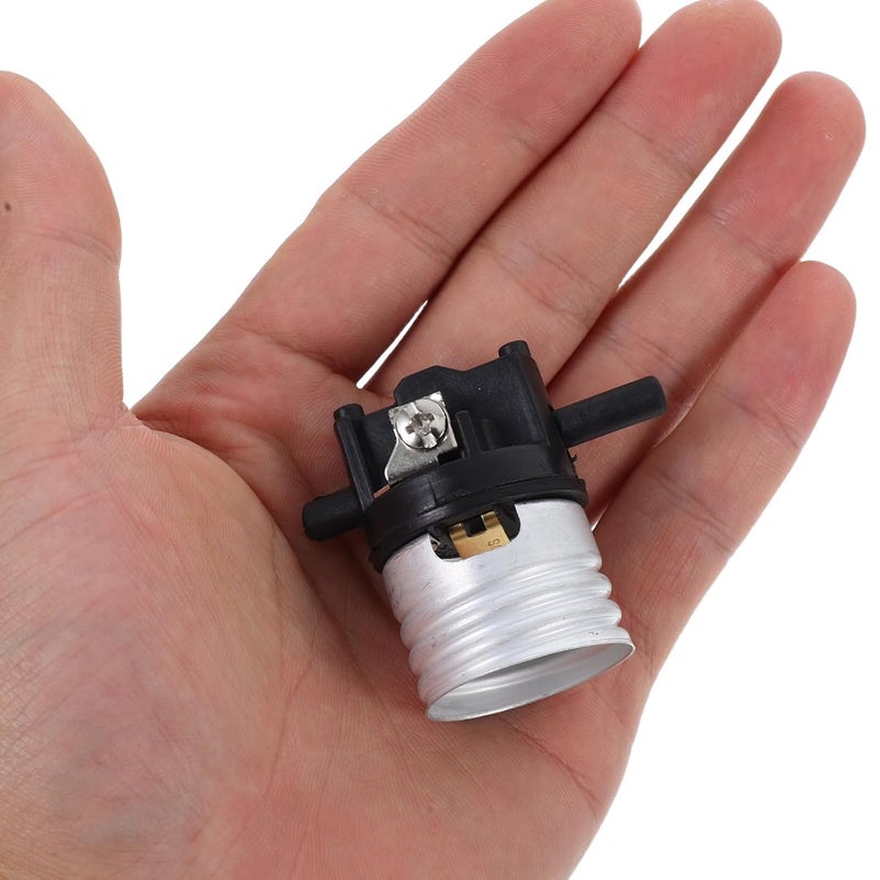 مقبس كيسانجل الألومنيوم الخفيف مع مفتاح إيقاف بالضغط لحامل المصباح سهل الاستبدال - Image 5