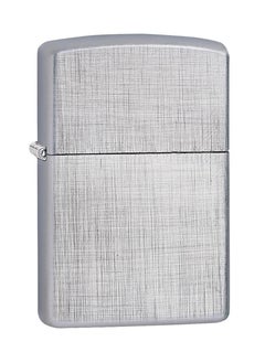 Zippo 28181 Classic Linen Weave Chrome Windproof Lighter