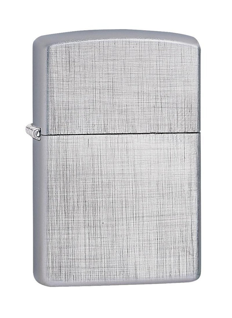 Zippo - Zippo 28181 Classic Linen Weave Chrome Windproof Lighter - Image 1