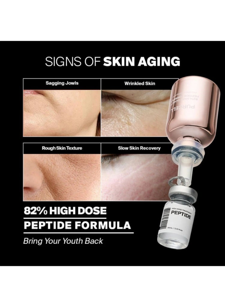Purcell 82% High Dose Peptide Formula 30ml – Korean Peptide Serum for Firm, Smooth, Hydrated & Youthful-Looking Skin - Image 2