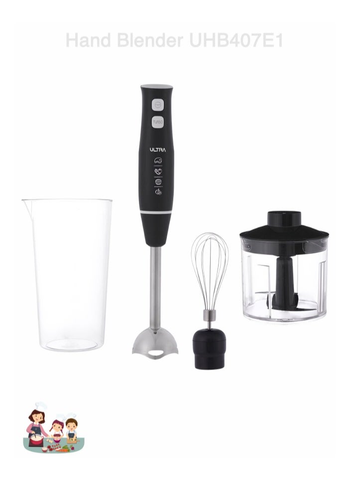 Ultra Ultra Hand Blender 10-in-1, with Attachments, 2 Liters, 1000W, Stainless Steel - UHB110SE  - Image 2