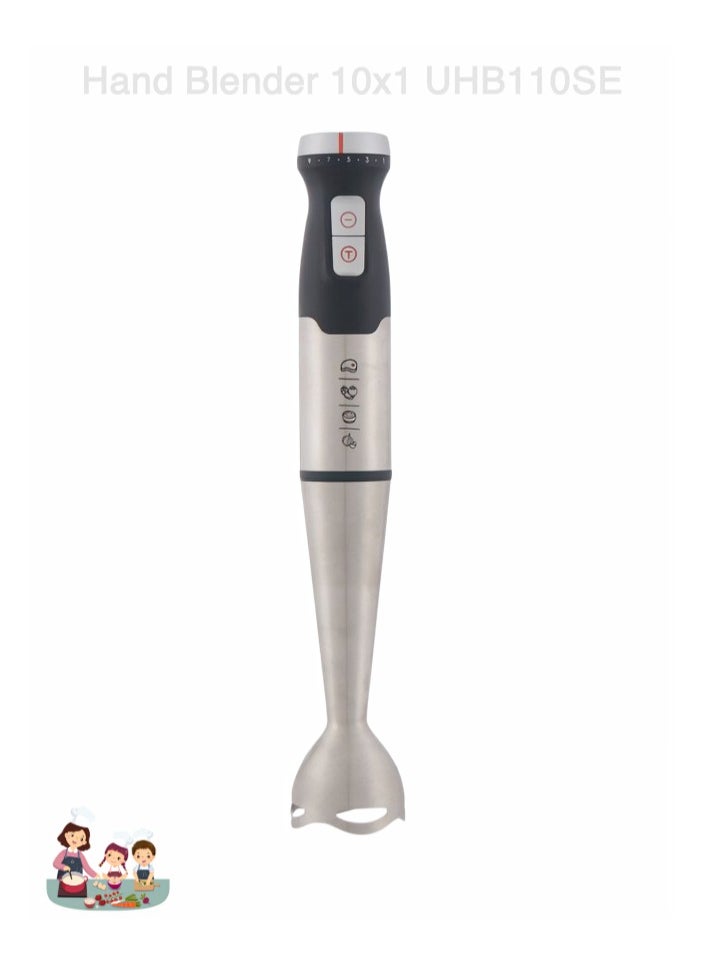 Ultra Ultra Hand Blender 10-in-1, with Attachments, 2 Liters, 1000W, Stainless Steel - UHB110SE  - Image 4