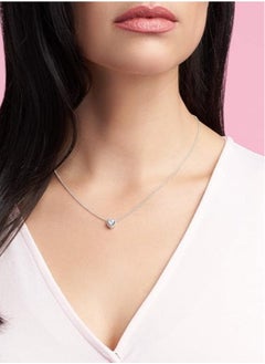 PANDORA PANDORA Jewelry Elevated Heart Cubic Zirconia Necklace in Sterling Silver  - Image 5