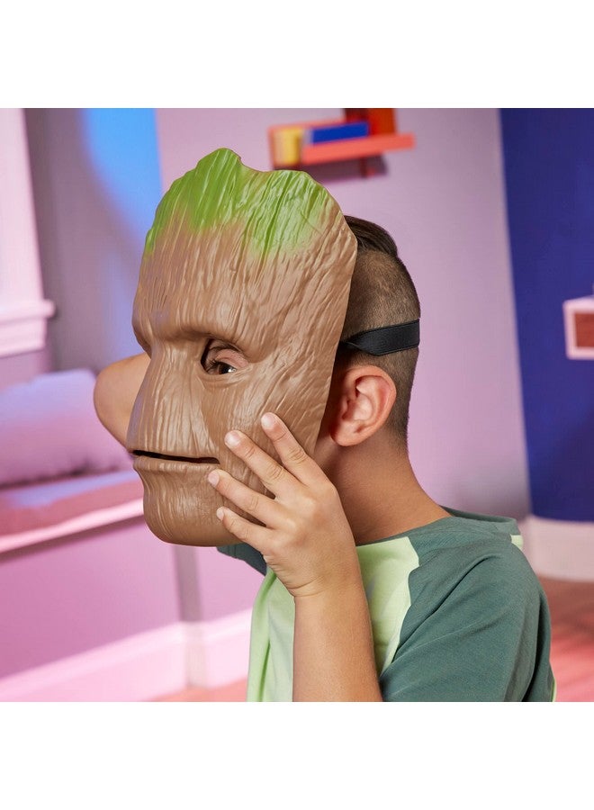 MARVEL قناع دور غروت من مارفل حراس المجرة الجزء 3، قناع غروت المتحدث، قناع بطل خارق، ألعاب دور للعب للأطفال من عمر 5 سنوات وما فوق، ألعاب - Image 4