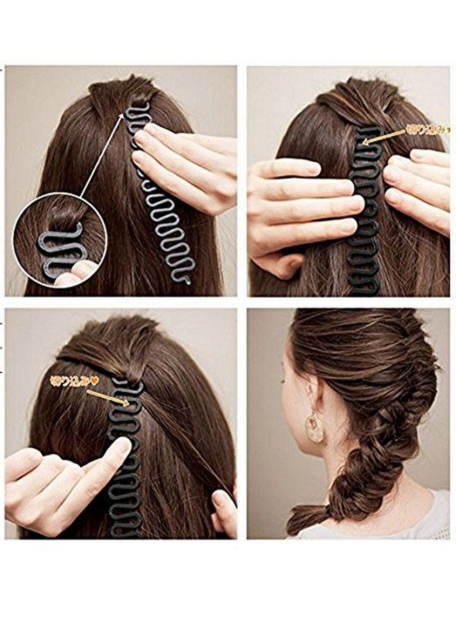 FOK Hair Accessory Combo Diy Hair Stylers For Girls And Women 21 Pieces - Image 3