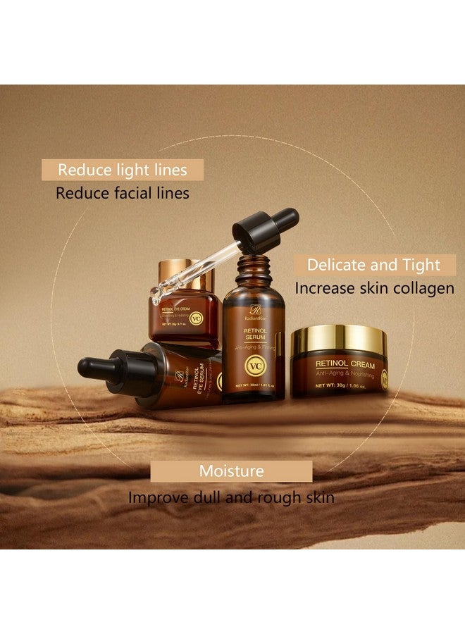 اوكادي مجموعة أوكادي ريتينول للعناية بالبشرة للسفر - مجموعة صغيرة للعناية بالوجه مع خلاصة وكريم وعلاج للعينين | روتين ترطيب مقاوم لعلامات التقدم في السن، هدايا للعناية بالبشرة مثالية للعطلات - Image 2