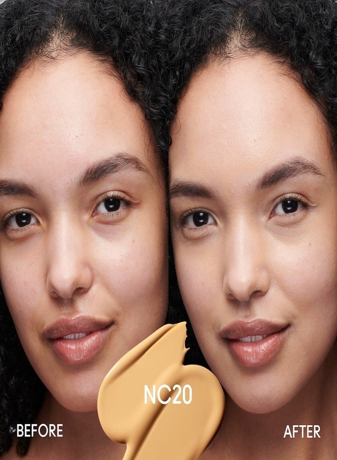 MAC Cosmetics Studio Radiance 24HR Luminous Lift Concealer NC20 – Serum-Infused Radiant Concealer with Medium Buildable Coverage for Light Skin with Golden Undertones 11ml - Image 2
