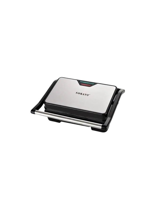 سوكاني شواية كهربائية سوكاني، 850 واط، SK-223 - فضي*أسود  - Image 2