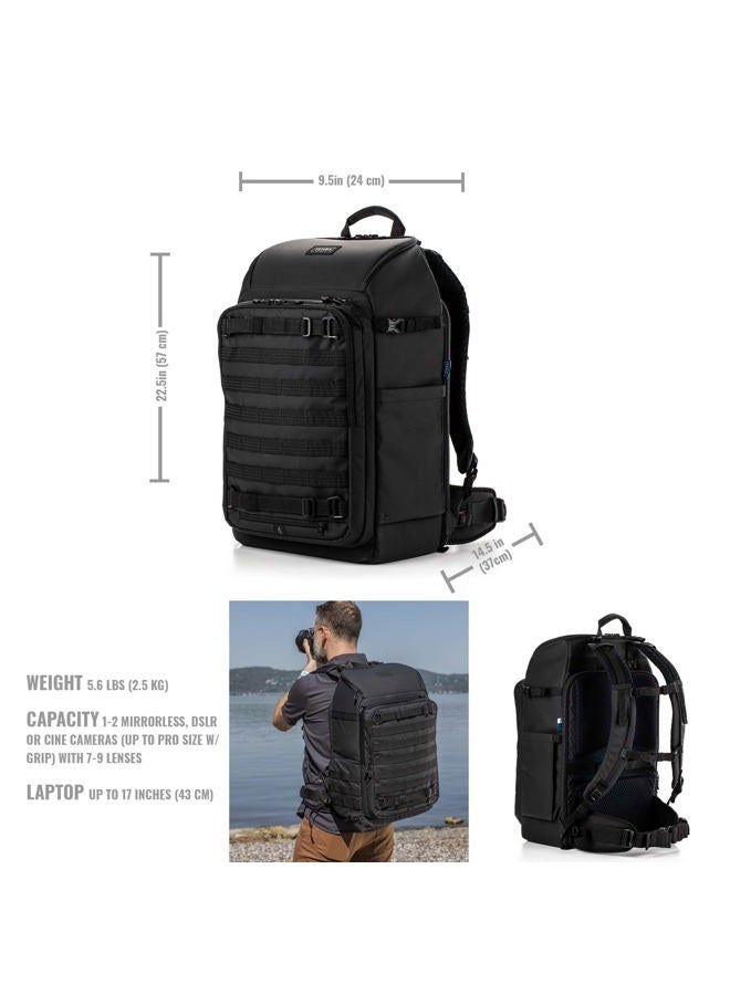 Tenba Axis v2 32L Camera Backpack for DSLR and Mirrorless Cameras and Lenses Plus a 17-inch Laptop – Black (637-758) - Image 2