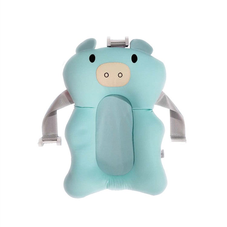 Baby Bath Mat Baby Bath Mat Suspension Bath Mat Baby Bath Mat Bath Bed Universal Factory Direct Sale(Light Blue Piglet) - Image 1