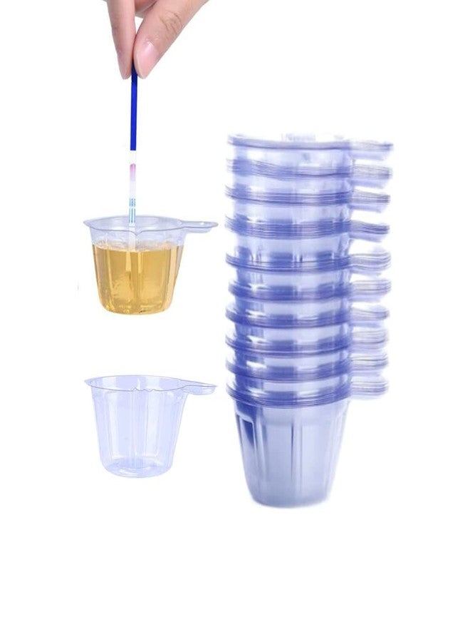 Honkenda 500 Pack Disposable Urine Cups, Plastic Urine Collection Cups 40ml Urine Specimen Container Cups for Pregnancy Ovulation pH Test - Image 1