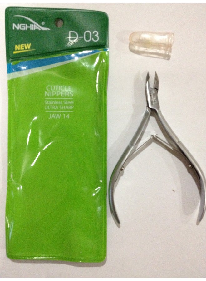 NGHIA Stainless Steel Cuticle Nipper C-04 (Previously D-03) Jaw 14