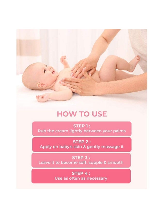 Softsens Baby Moisturizing Cream With Natural Milk Cream & Shea Butter, 100 Gm (Pack Of 4, Pink) - Image 3