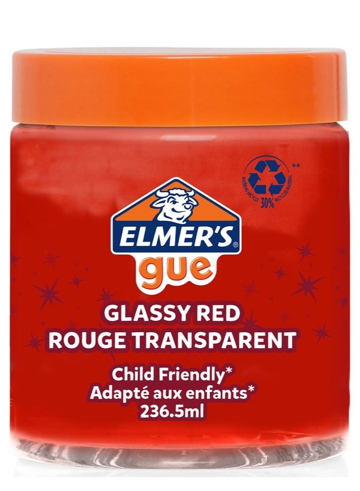 Elmer's Ready Slime 236ml Red - Image 1