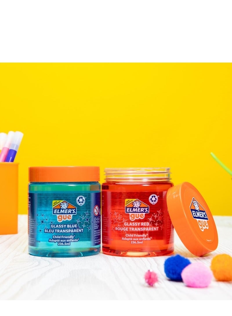 Elmer's Ready Slime 236ml Red - Image 3