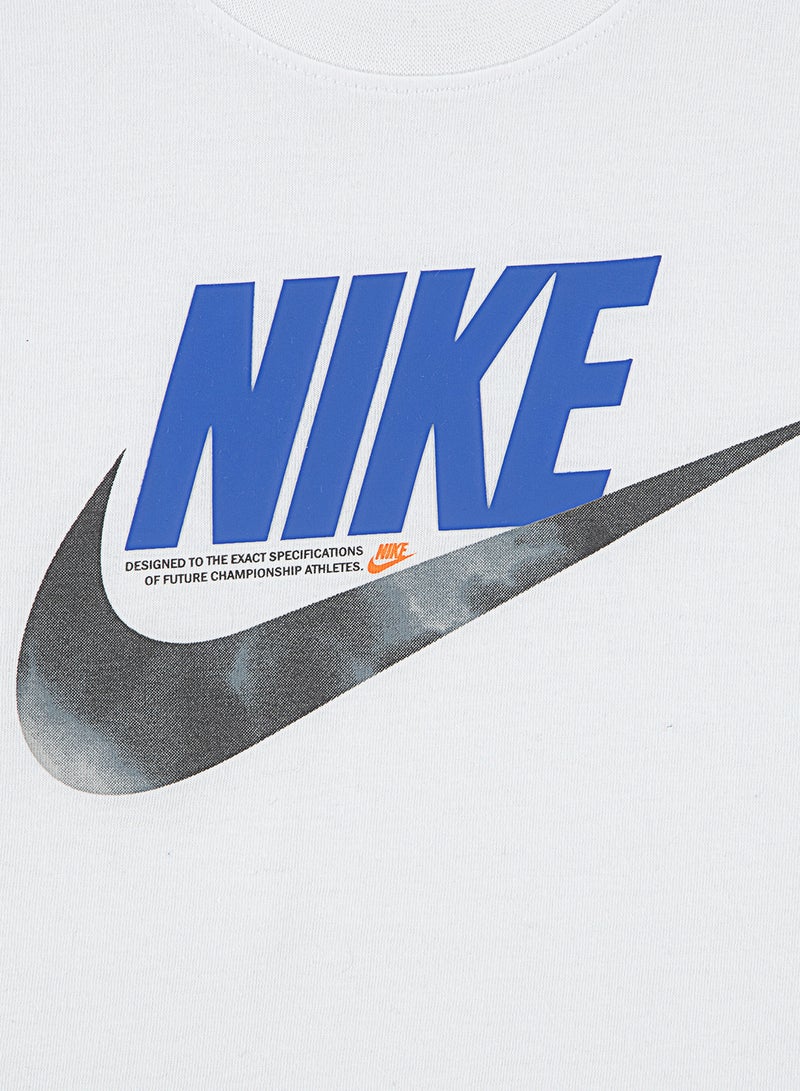 Nike Kids Fleece Short-Sleeve T-Shirt & Pant Set  - Image 3