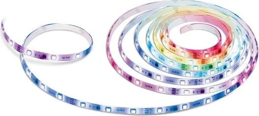 TP-LINK Tapo L920-5, Multi-Color Smart Wi-Fi LED Strip, Wi-Fi App Control RGBW Multi-Color LED Strip, PU Coating, Sync with Music, Works with Alexa and Google Home and Apple HomeKit