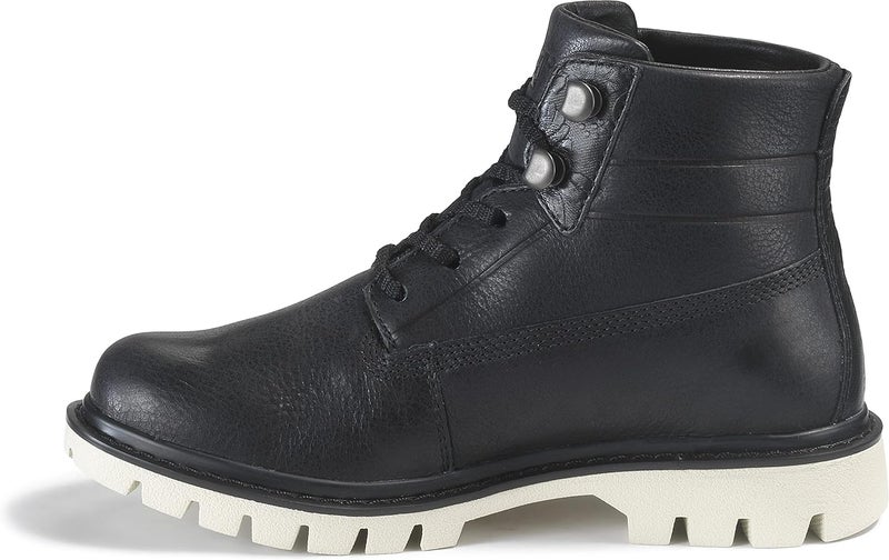 Caterpillar Basis Ankle-High Fashion Boot for Boys - Durable Leather with Lace-Up Closure - Image 2