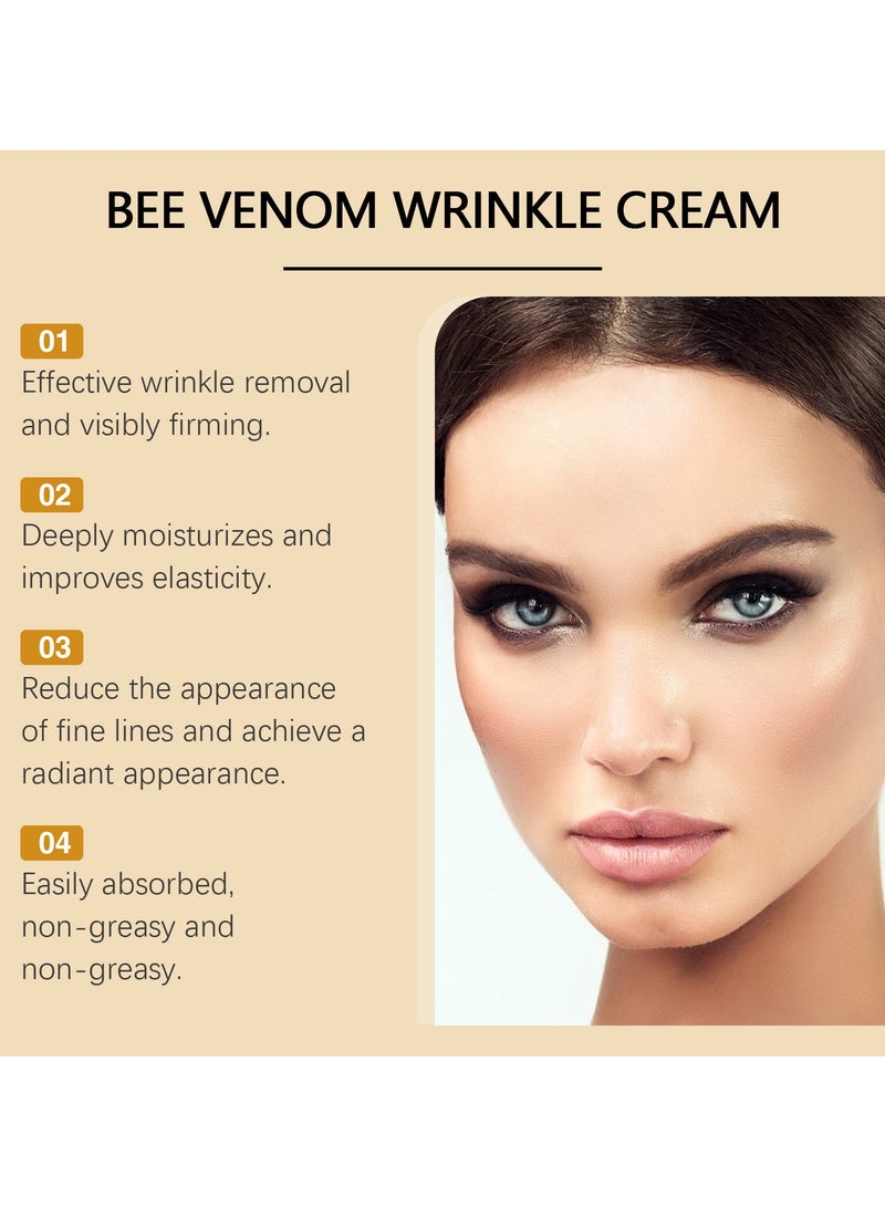 OUHOE Botox Bee Venom Wrinkle Cream,Skin Firming Rejuvenating Serum for All Skin  - Image 2