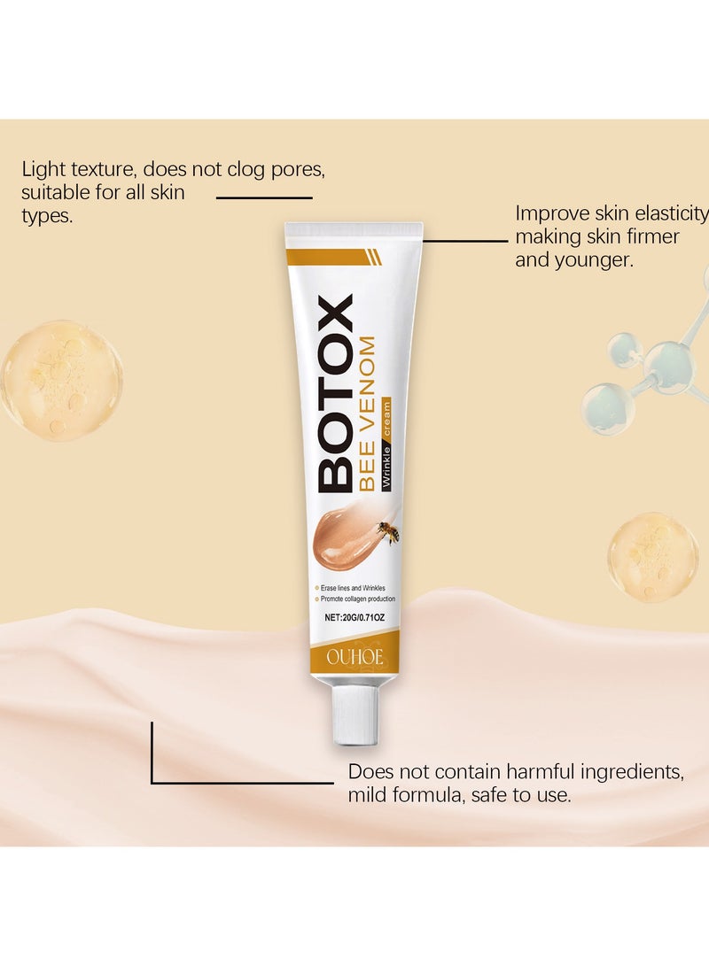 OUHOE Botox Bee Venom Wrinkle Cream,Skin Firming Rejuvenating Serum for All Skin  - Image 3