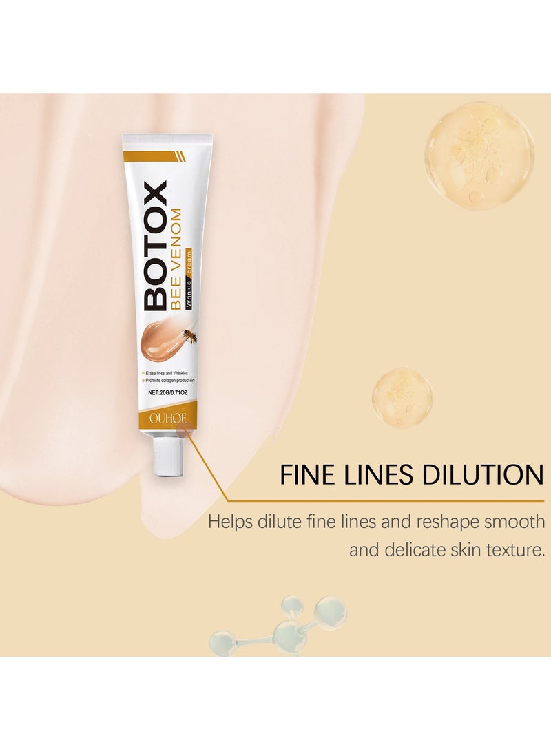 OUHOE Botox Bee Venom Wrinkle Cream,Skin Firming Rejuvenating Serum for All Skin  - Image 4