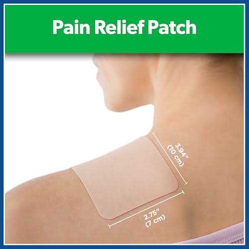 Salonpas Pain Relief Patch, 20 Count (Pack of 1), Up to 12 Hours Temporary Relief of Mild to Moderate Pain, Backache, Sore Muscle, Sprains, Bruises - Image 2