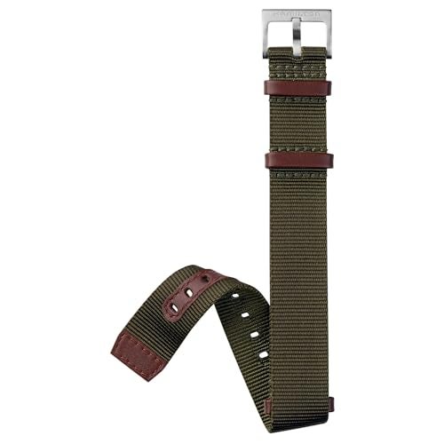 Hamilton Watch Khaki Field Mechanical 38mm | Swiss Made | 38mm Stainless Steel Case | Black Dial Analog Watch | Green Textile NATO Strap (Model: H69439931) - Image 2