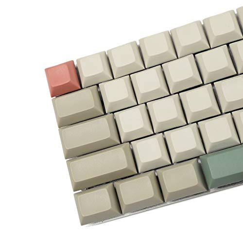 YMDK DSA Profile 9009 Blank 61 64 68 ANSI Keycap Thick PBT Keycap Set for MX Mechanical Keyboard GH60 XD64 GK64 Tada68 (61 64 68 Blank No Legend)(Only Keycap) - Image 3