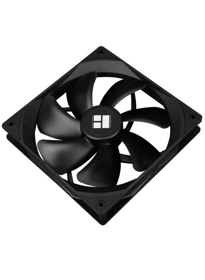 Thermalright Tl-c14c Black 14cm Case Fan, Classic Magnetic Stable S-fdb Bearing, 4pin Pwm Speed-adjustable Fan, 1550 Rpm - Image 4