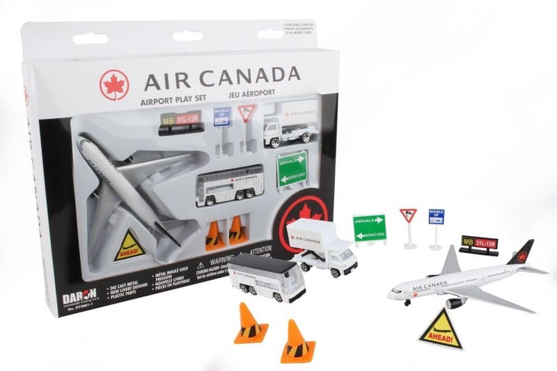 Daron Air Canada Airport Playset 12-Piece - Image 1