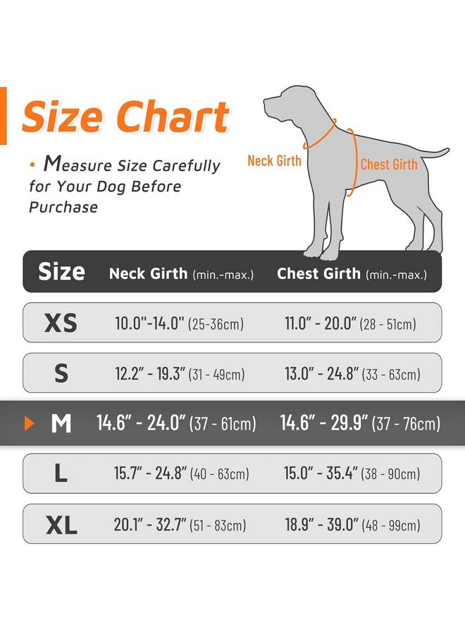 إيميلي بيتس حزام للكلاب متوسط الحجم، سترة خدمة بدون شد مع شرائط عاكسة ومقبض تحكم، قابلة للتعديل ومريحة لسهولة المشي، حزام للحيوانات الأليفة بدون اختناق (وردي، M) - Image 4