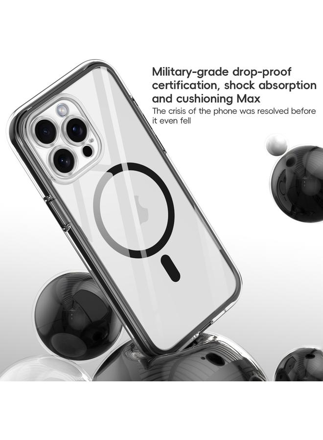 S-TOP Case For iPhone 12 Pro Max Vacuum Airbag Y1 Series Transparent MagSafe Magnetic Phone Case - Image 4