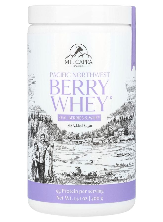MT. CAPRA SINCE 1928 Pacific Northwest Berry Whey 14.1 oz (400 g)