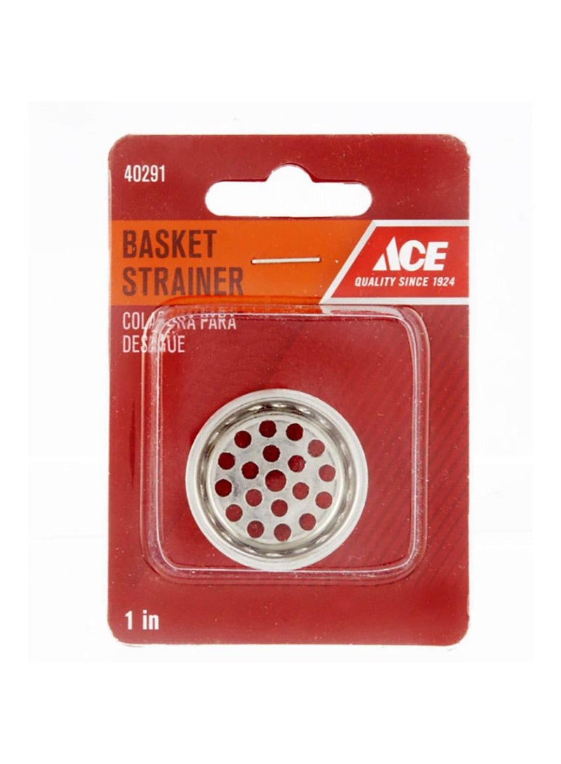 ACE ACE Stainless Steel Crumb Cup Basket Strainer 2.54 x 9.58cm 