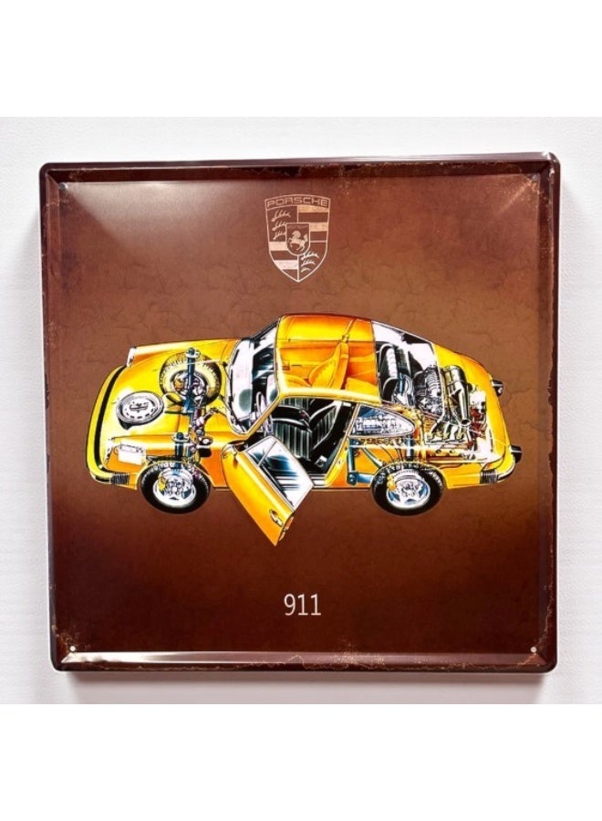 ALCOACH Wall Art Decor – 911 Sports Car Classic Design - Image 1