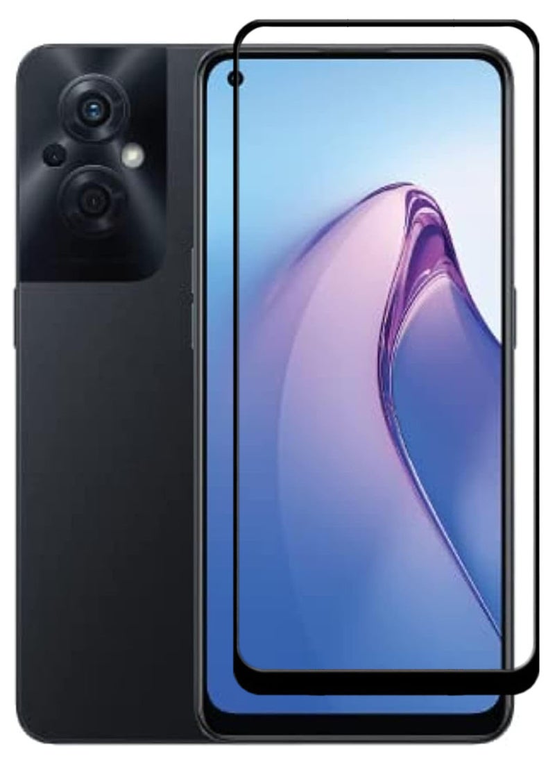 ACLIX Antistatic ESD Dustproof Premium Quality High Definition Tempered Glass Screen Protector Designed For Oppo Reno8 Z - Image 1