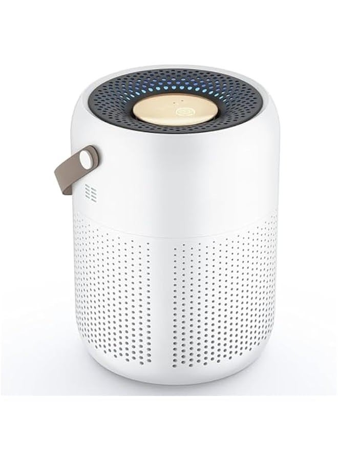 Beauenty Air Purifier, H13 HEPA Air Purifier, Portable Purifier, 3-in-1 Filter, 99.7% Air Cleaner, 4 Operating Modes, Air Quality Detect, Night Light, Max 216 sq.ft, Type-C Plug, Low Noise, Filter Replace - Image 1