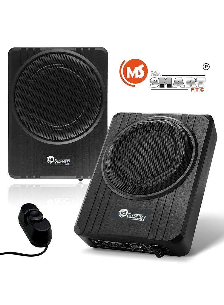 MR.SMART Mr. Smart Under-Seat Car Subwoofer, 3200 Watts Max Power, 50-150Hz Low Pass Filter - Image 1