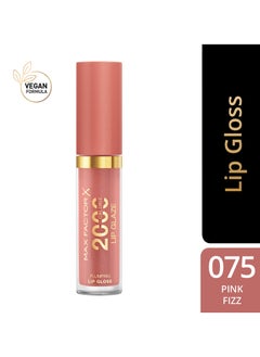 Max Factor 2000 Calorie Lip Glaze - Lip Gloss - 075 - Pink Fizz​, 4.4ml  - Image 2