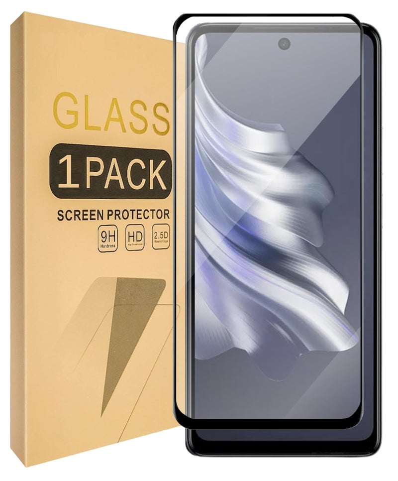 SPAZY CASE® Realme 14x 5G Premium Adavnced Tempered Glass | HD clarity Full Edge Protection With Installation Kit for Realme 14x 5G - Image 1