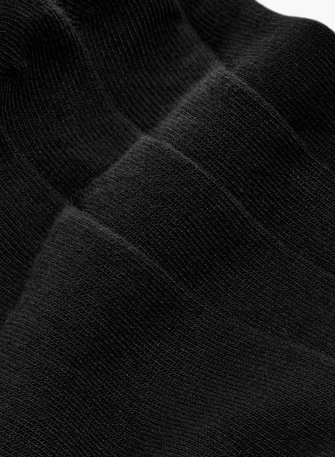 Kappa BLACK Pack of 7 Ankle Length Cotton Sports Socks for Women | Best Price UAE
